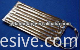 HAVC Aluminium Foil Duct Adhesive Pita dengan pelapik